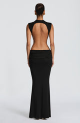 FENELLA MAXI DRESS - BLACK