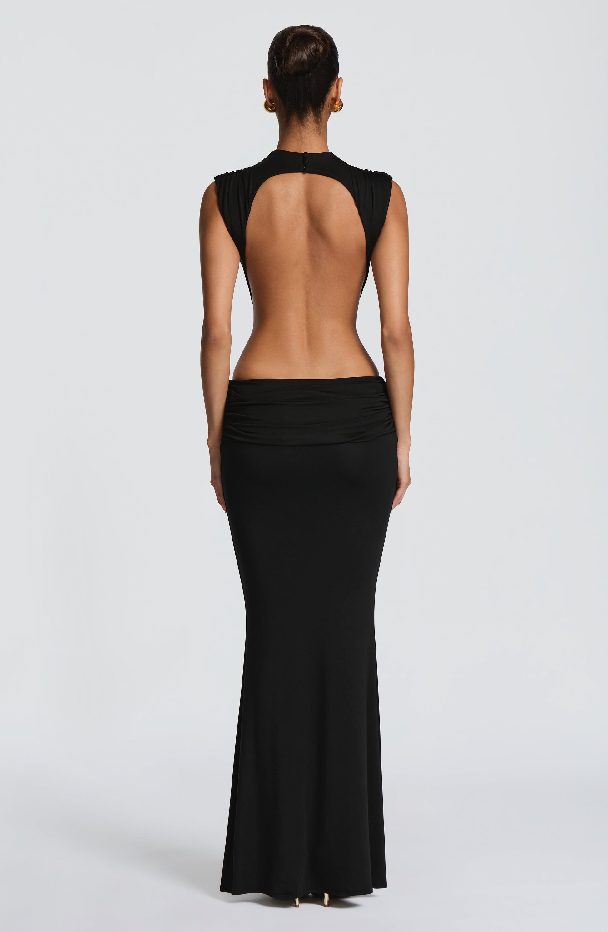 FENELLA MAXI DRESS - BLACK