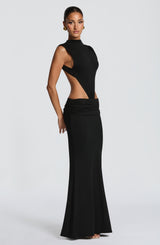 FENELLA MAXI DRESS - BLACK