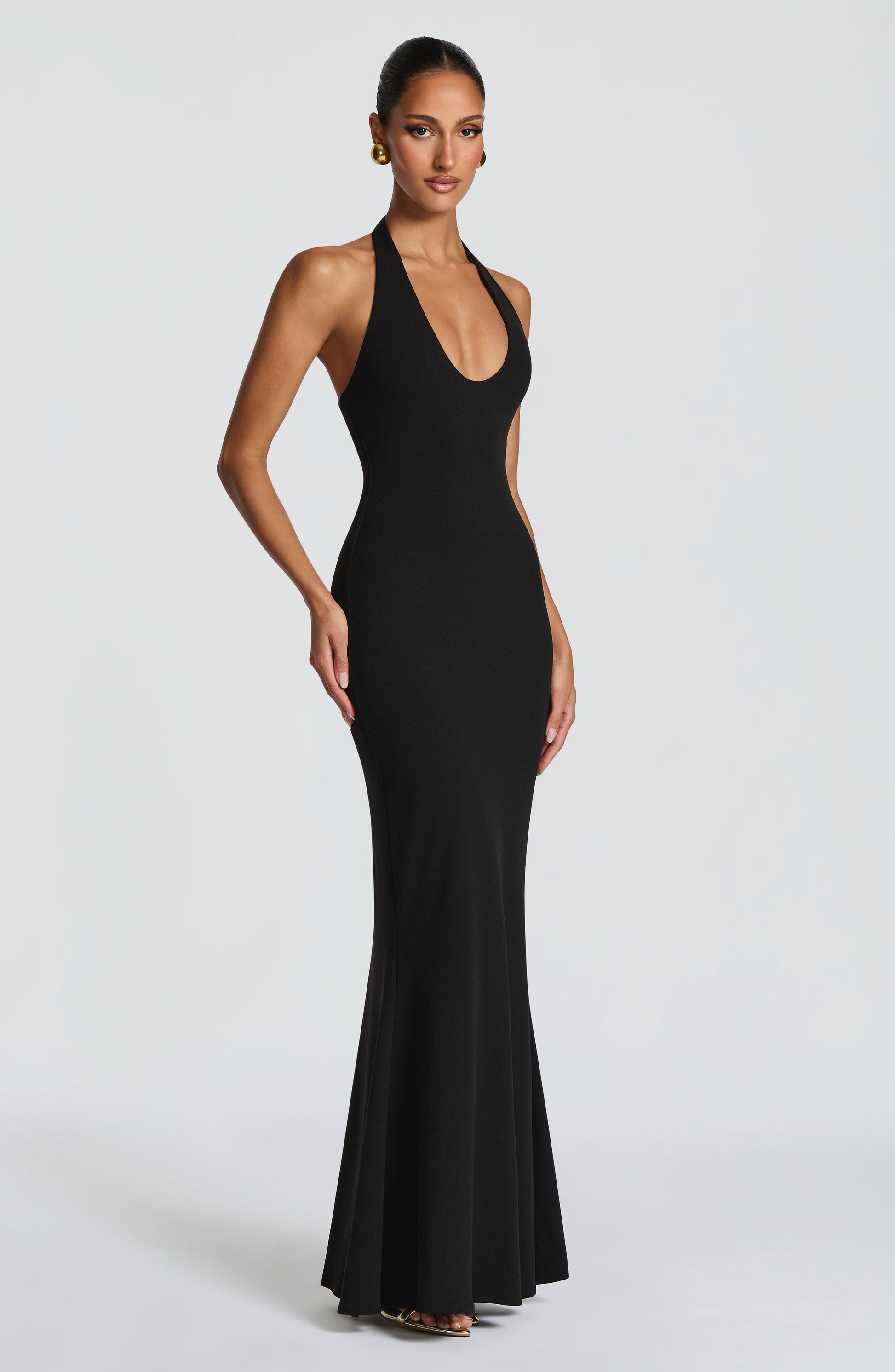 FERN MAXI DRESS - BLACK