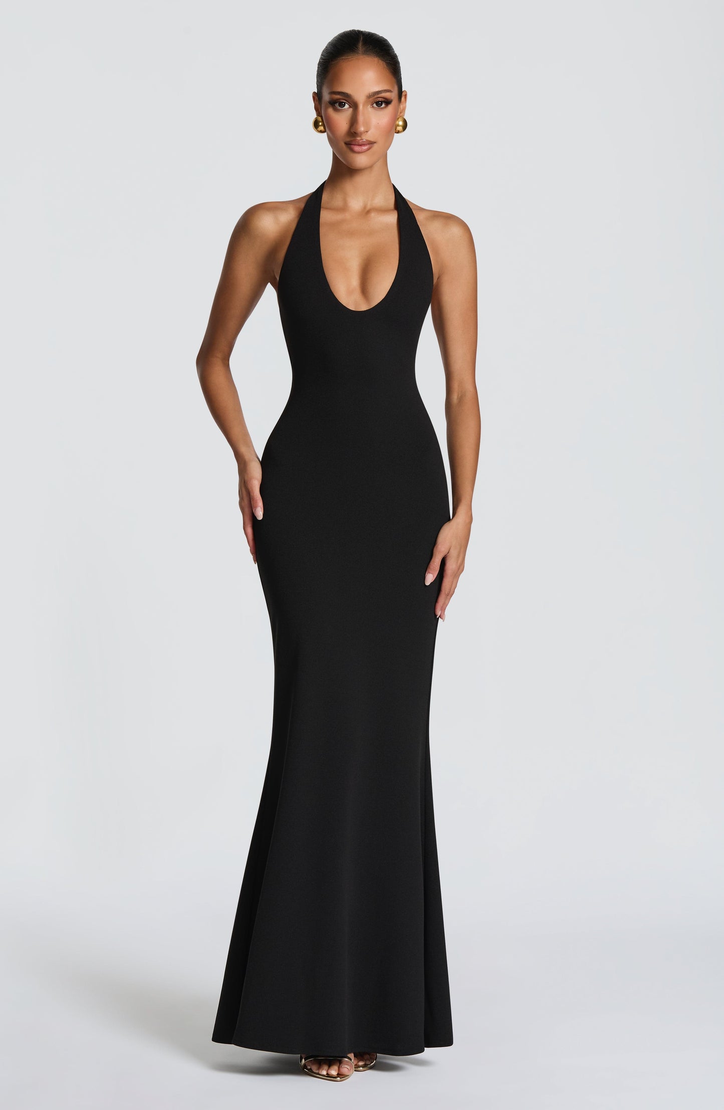 FERN MAXI DRESS - BLACK