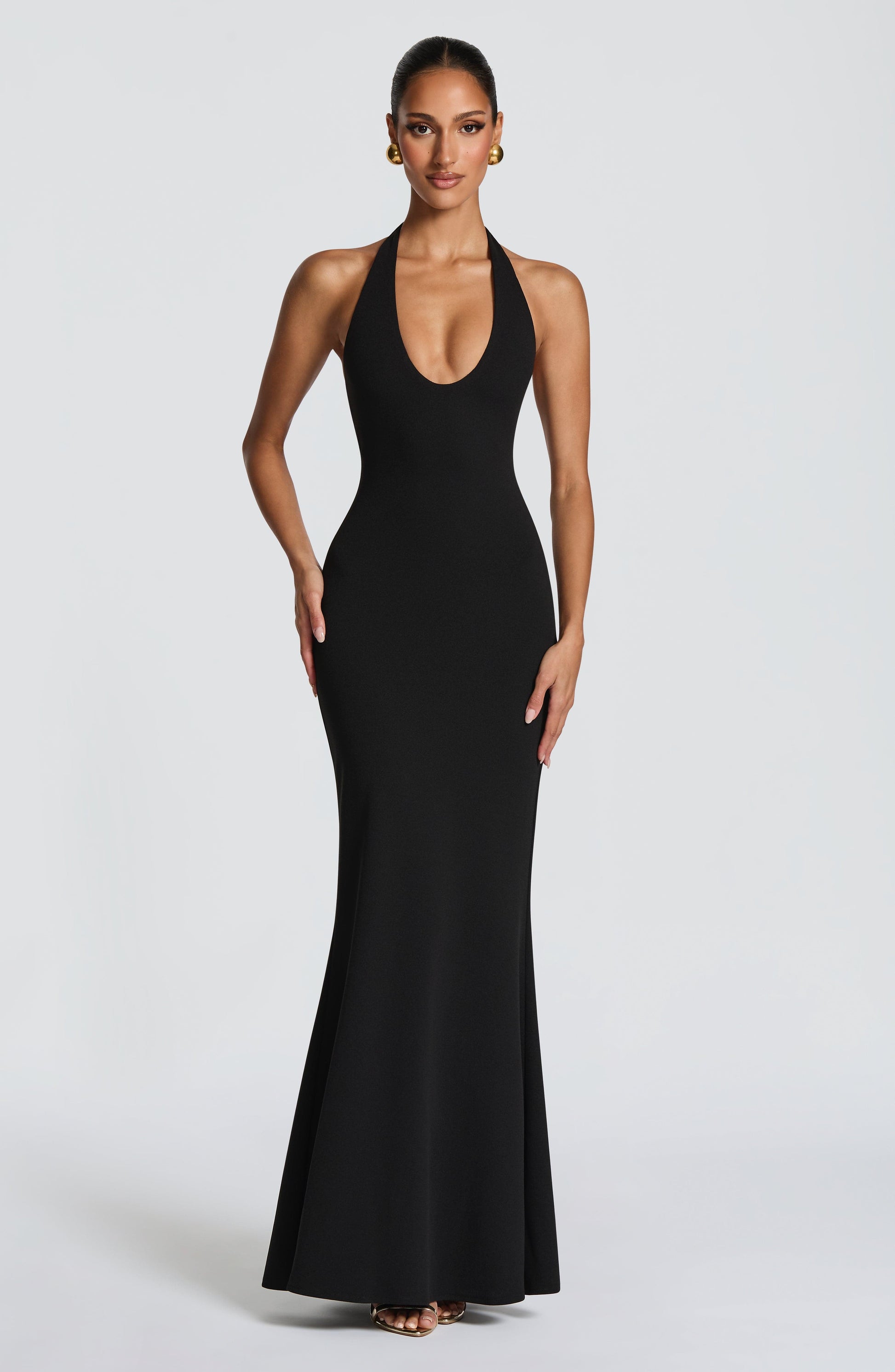 FERN MAXI DRESS - BLACK