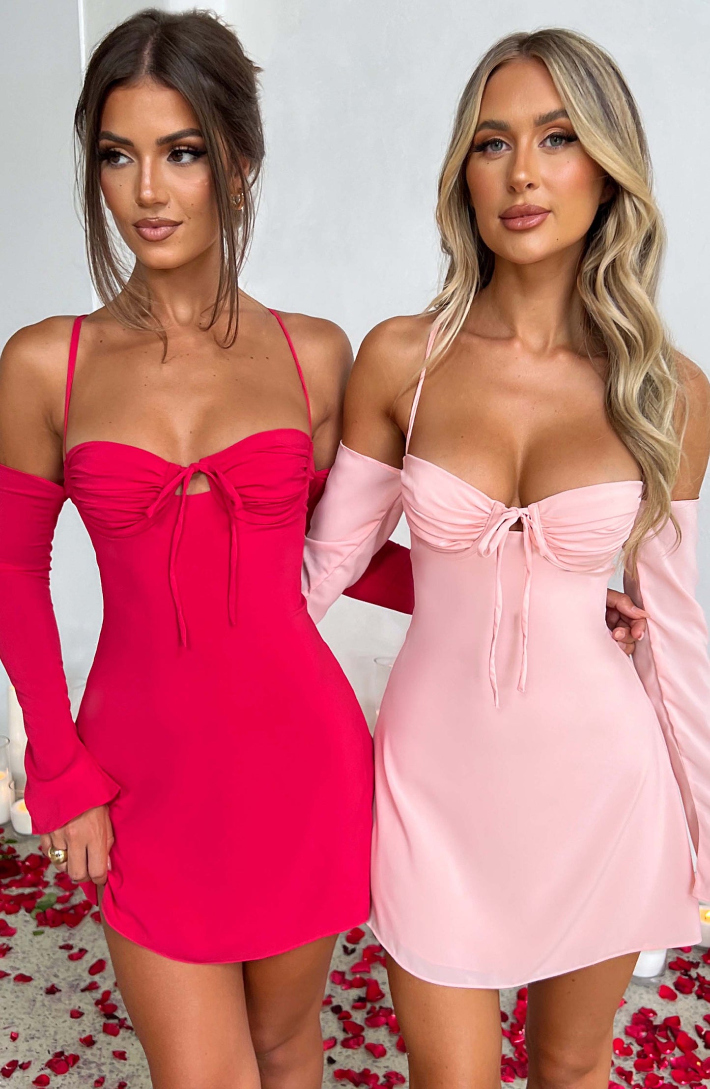FIONA MINI DRESS - BLUSH