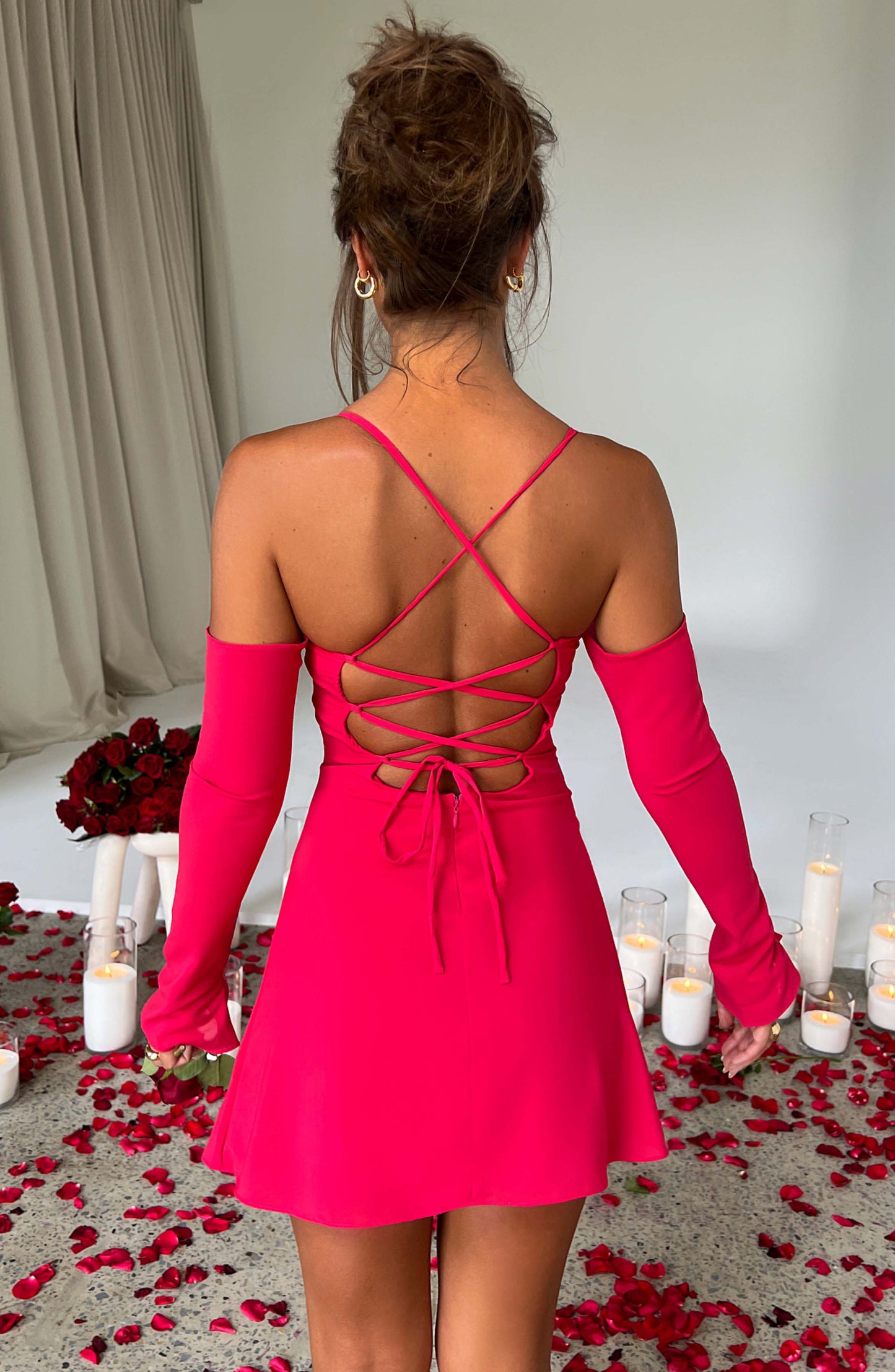 FIONA MINI DRESS - PINK
