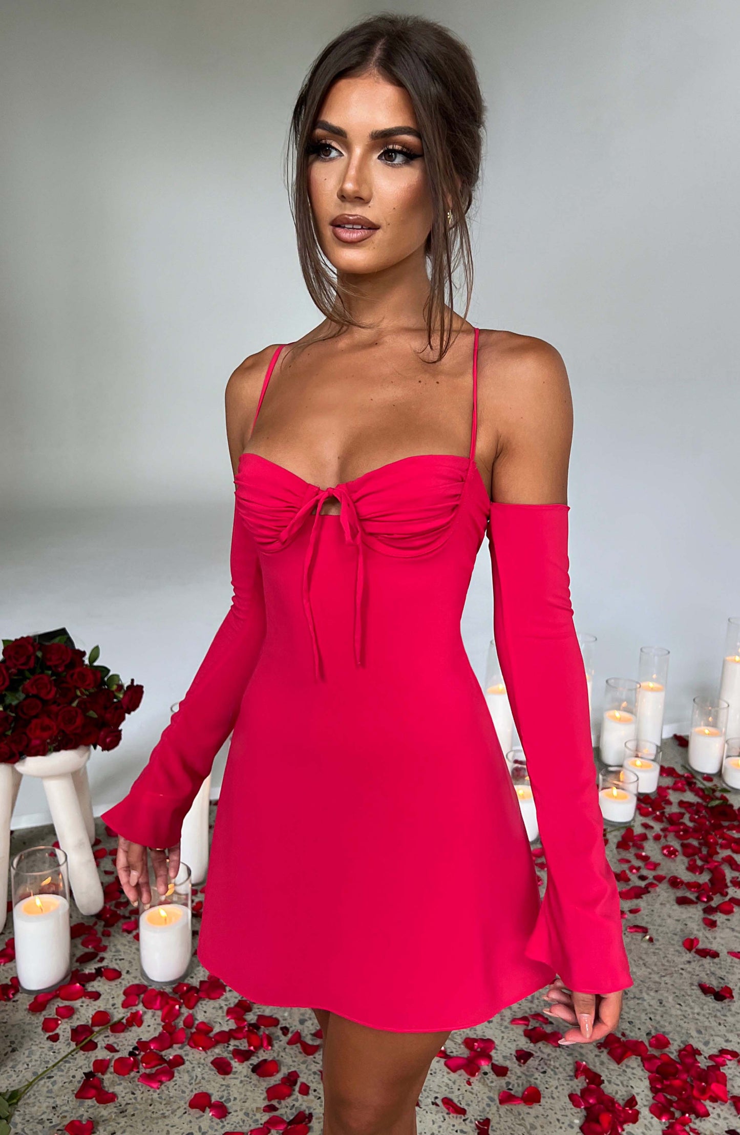 FIONA MINI DRESS - PINK