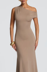 FIORA MAXI DRESS - STONE
