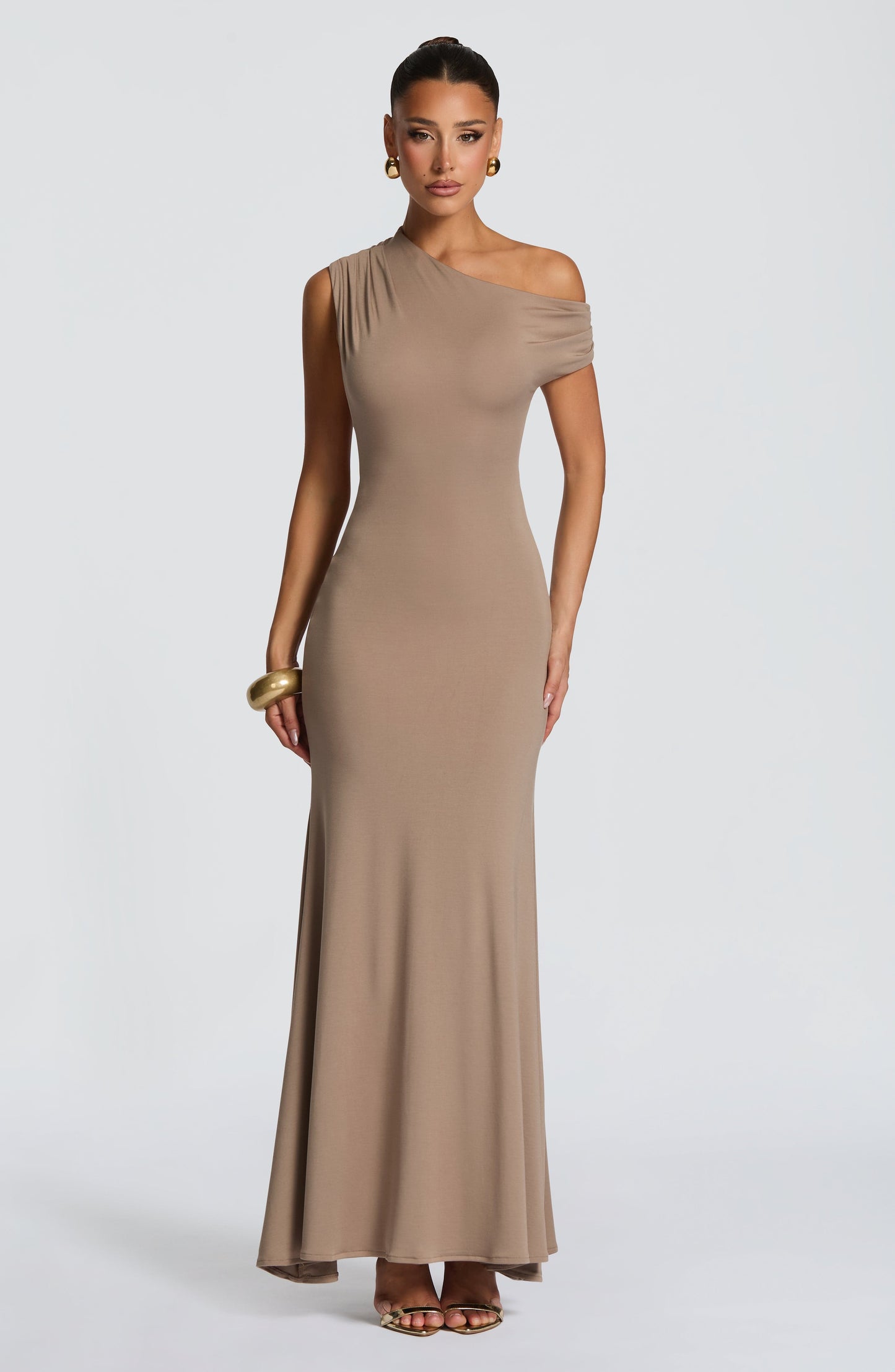 FIORA MAXI DRESS - STONE