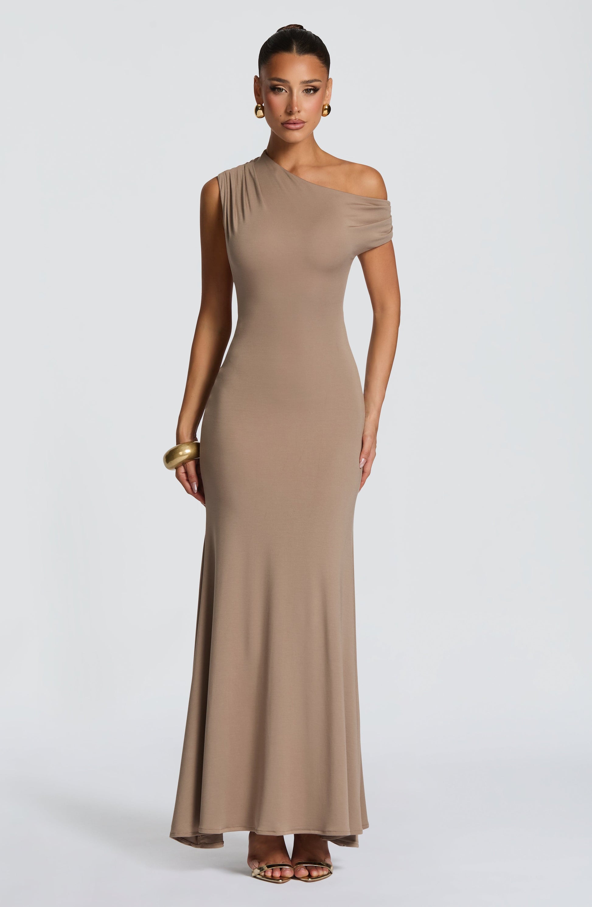FIORA MAXI DRESS - STONE
