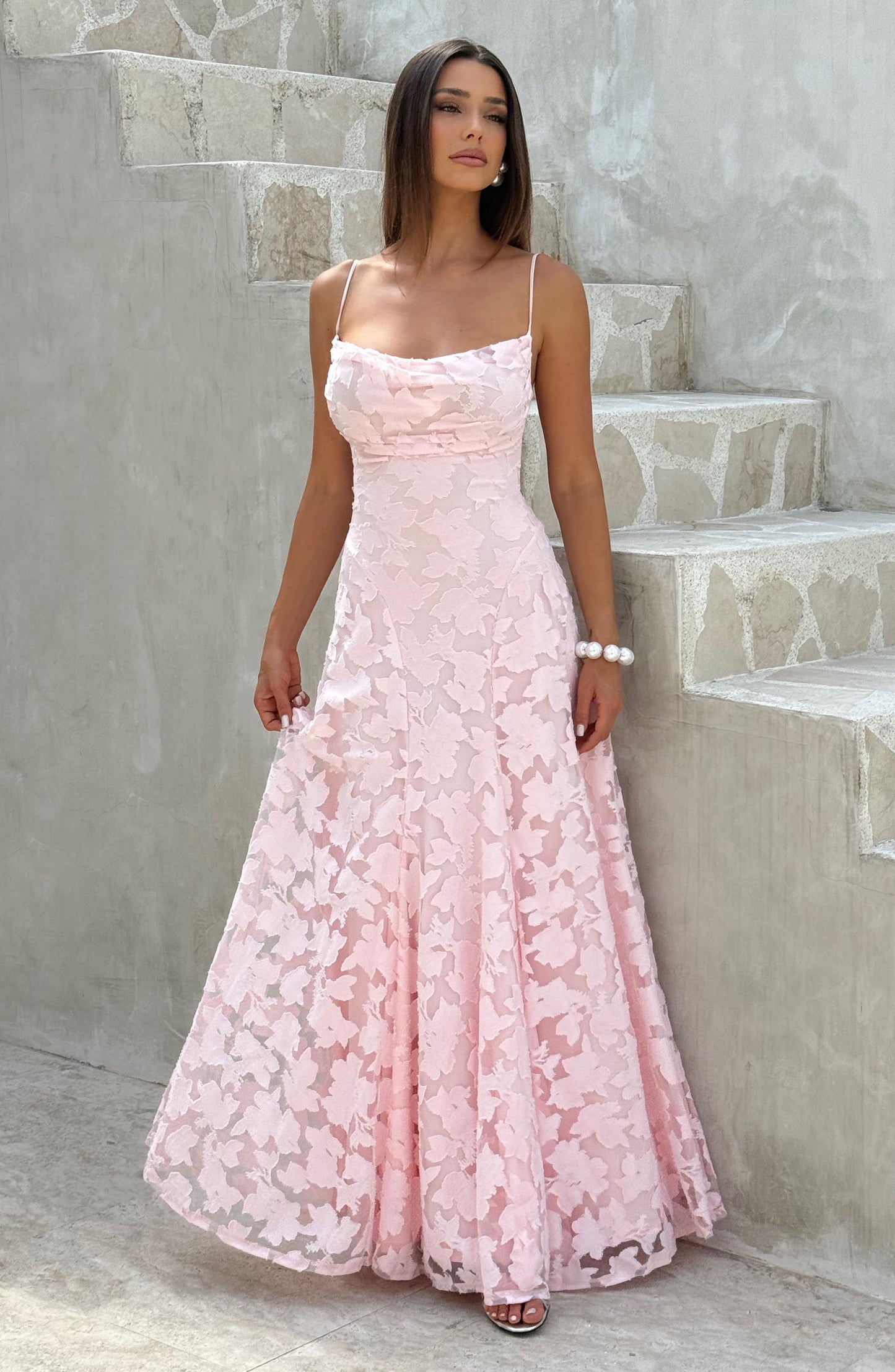 FRANCIS MAXI DRESS - BLUSH