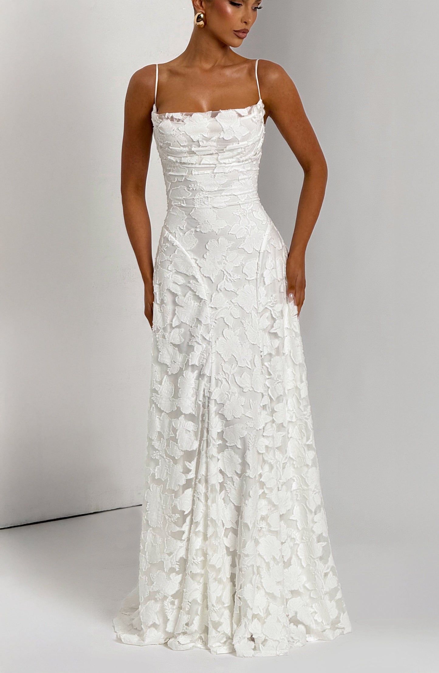 FRANCIS MAXI DRESS - IVORY