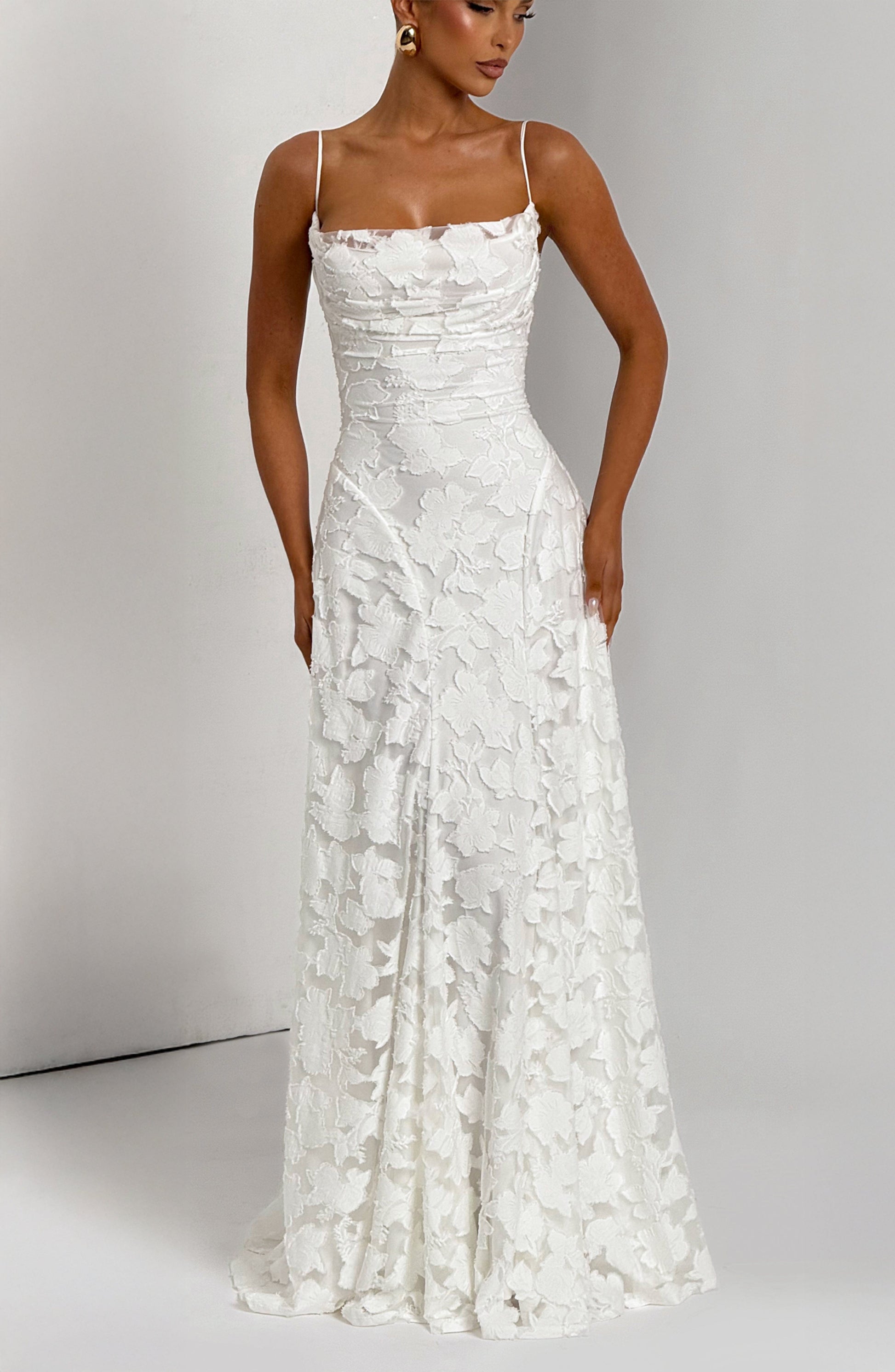 FRANCIS MAXI DRESS - IVORY