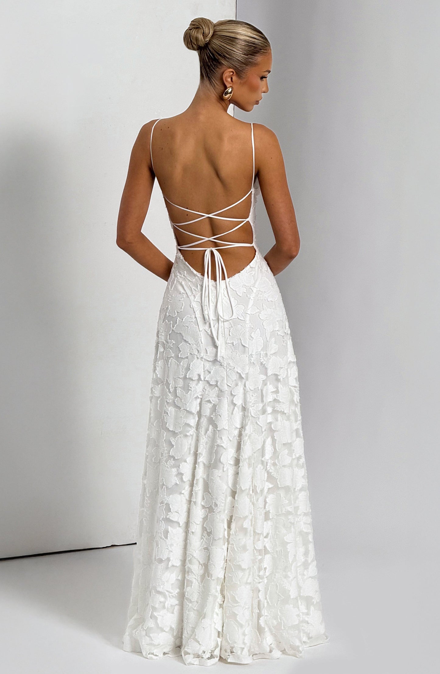 FRANCIS MAXI DRESS - IVORY