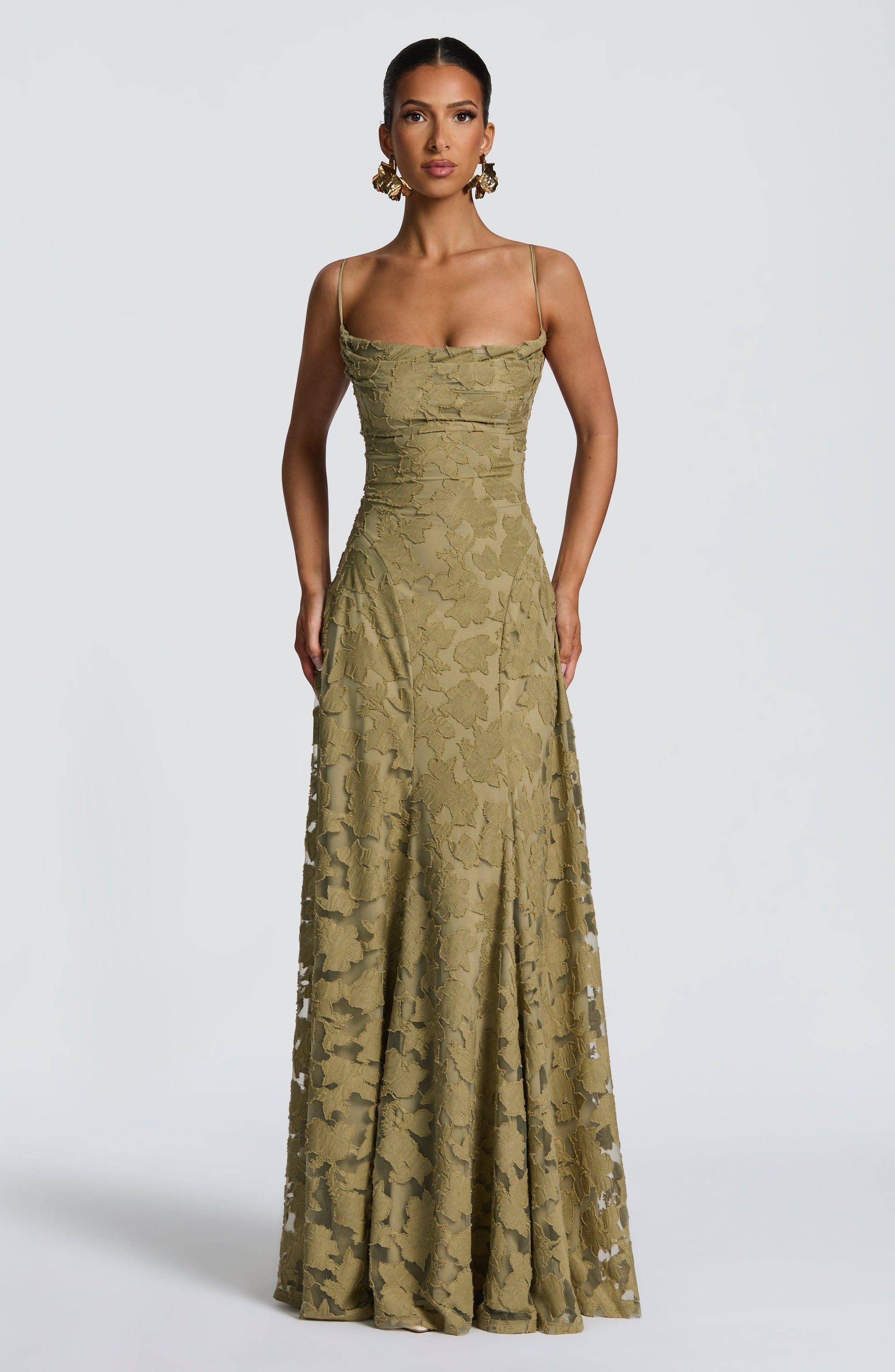 FRANCIS MAXI DRESS - SAGE