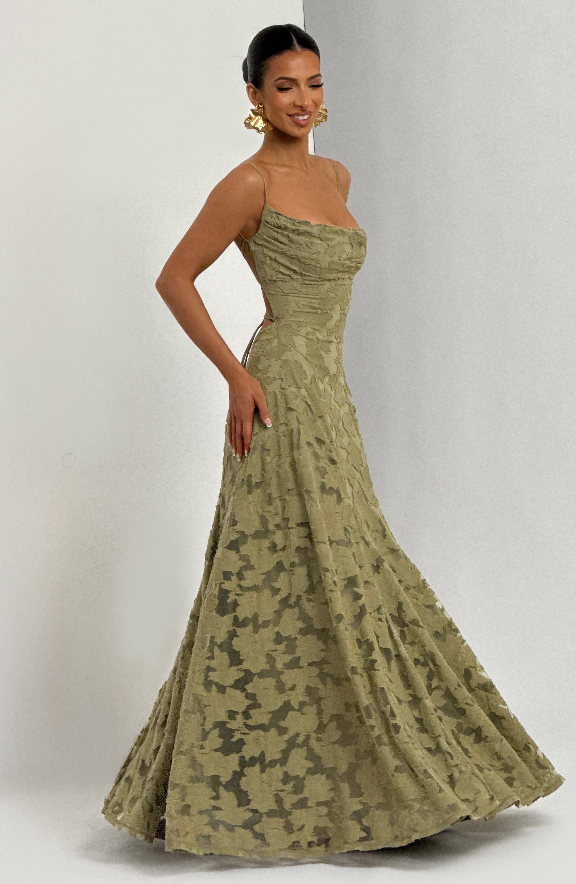 FRANCIS MAXI DRESS - SAGE