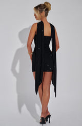 GINNI MINI DRESS - BLACK
