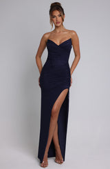 GIOVANNA MAXI DRESS - NAVY