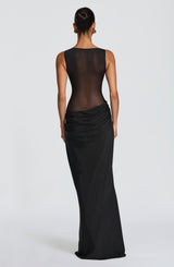 GRACELYN MAXI DRESS - BLACK