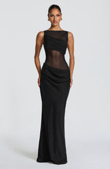 GRACELYN MAXI DRESS - BLACK