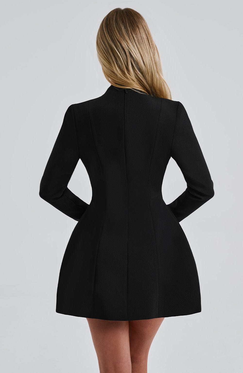 GRETA MINI DRESS - BLACK