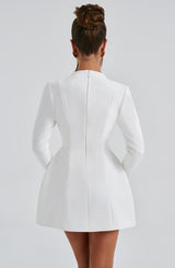 GRETA MINI DRESS - IVORY
