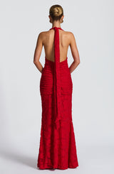 GUINEVERE MAXI DRESS - RED