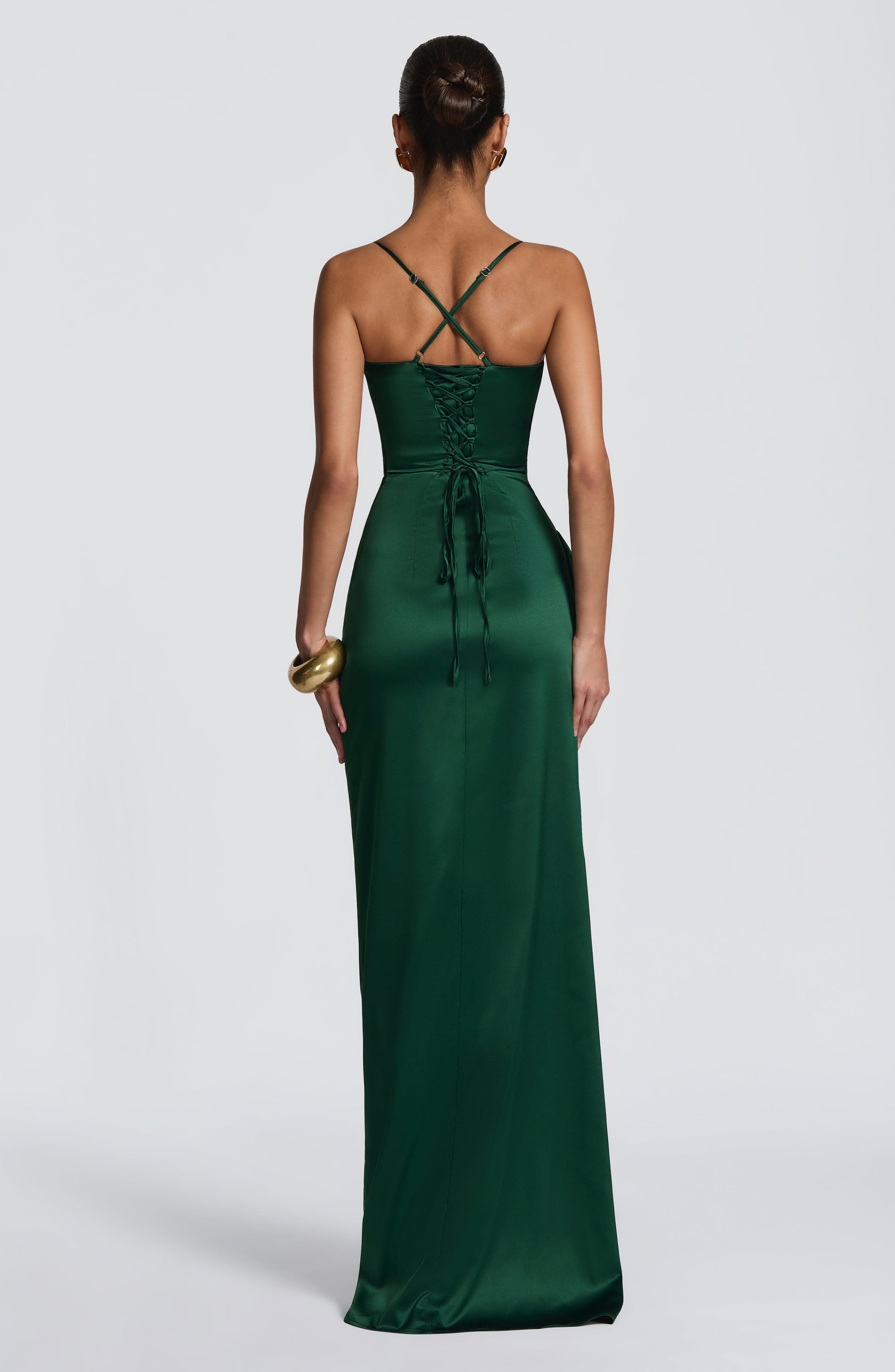 HELEN MAXI DRESS - EMERALD