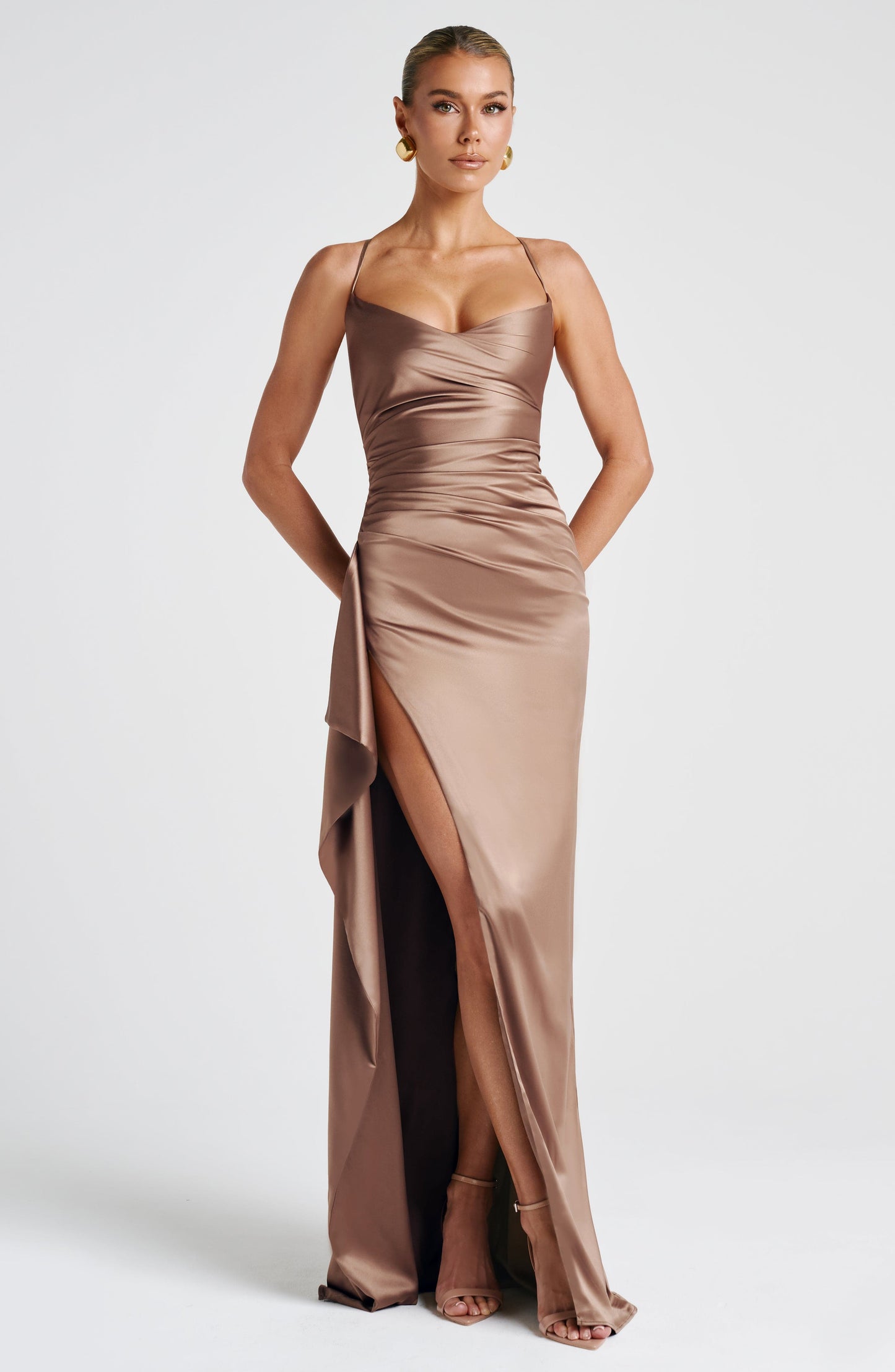 HELEN MAXI DRESS - HAZEL