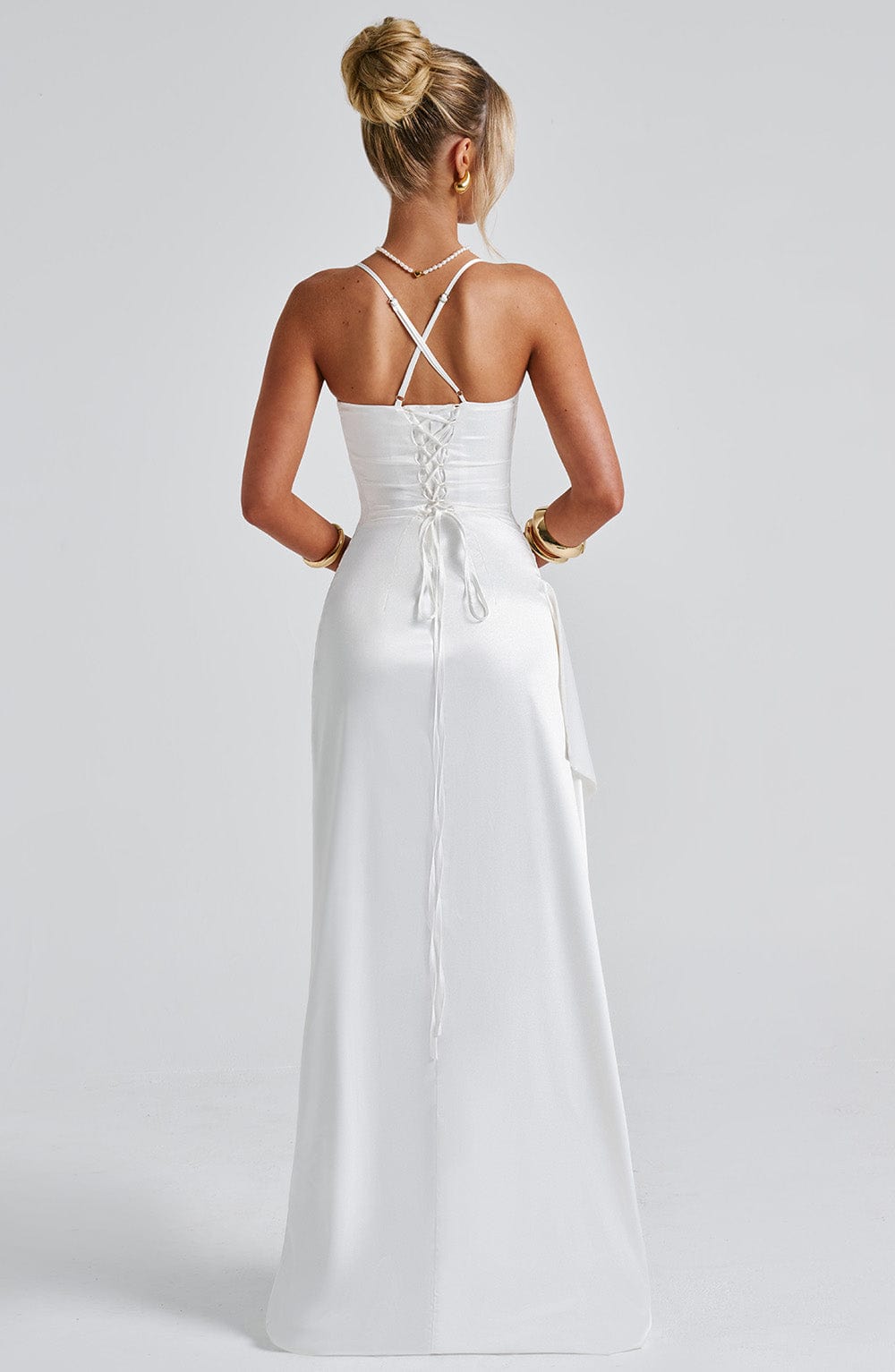 HELEN MAXI DRESS - IVORY