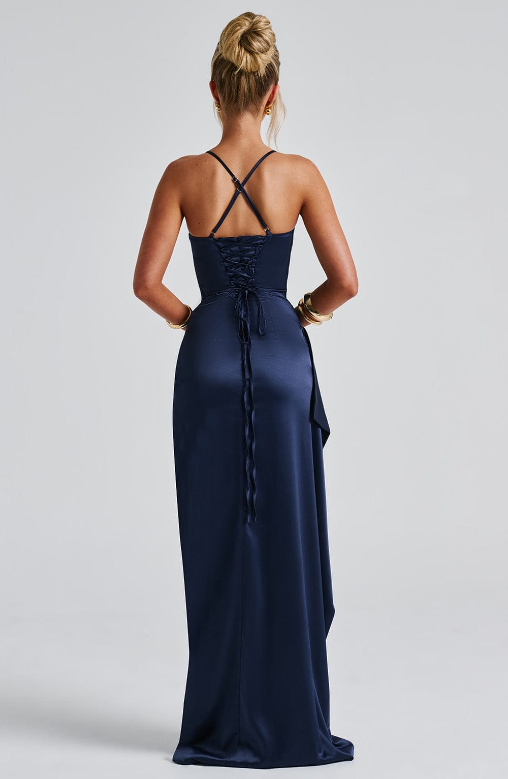 HELEN MAXI DRESS - NAVY