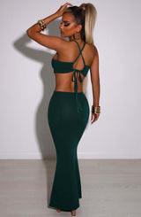 HELENIKA MAXI DRESS - EMERALD
