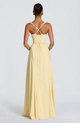 IRIE MAXI DRESS - LEMON