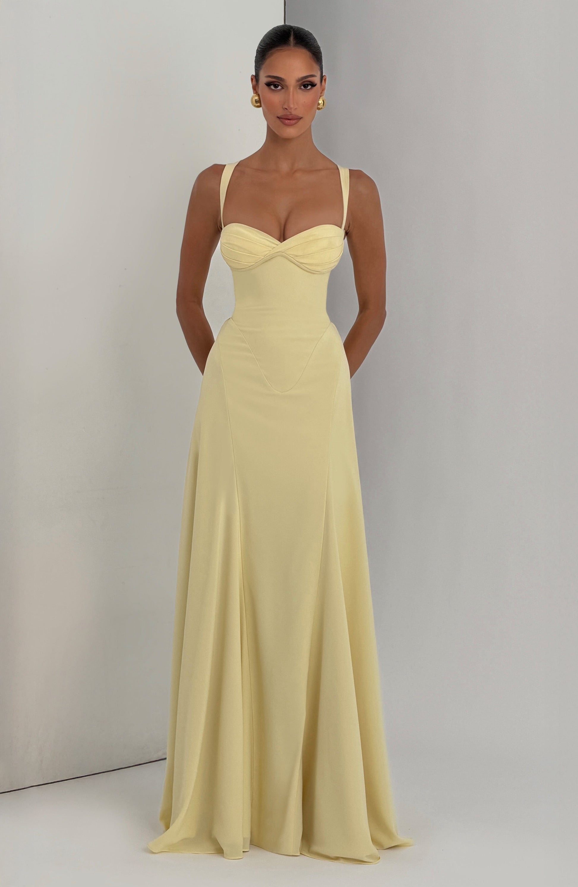 IRIE MAXI DRESS - LEMON