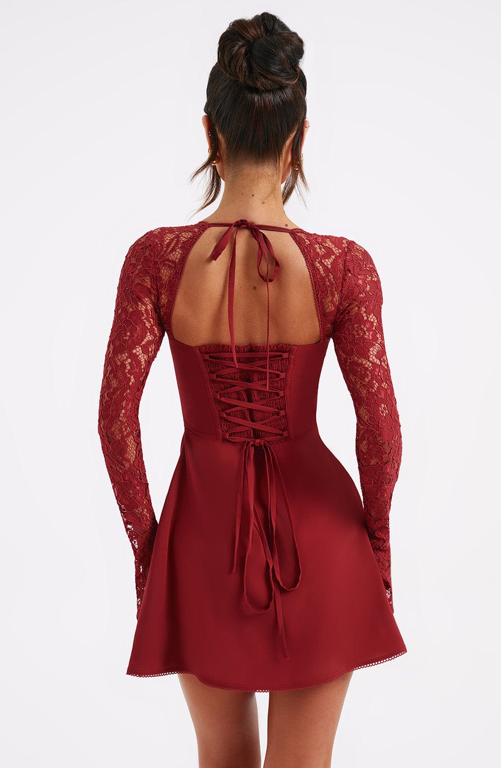 JACINTA MINI DRESS - RED