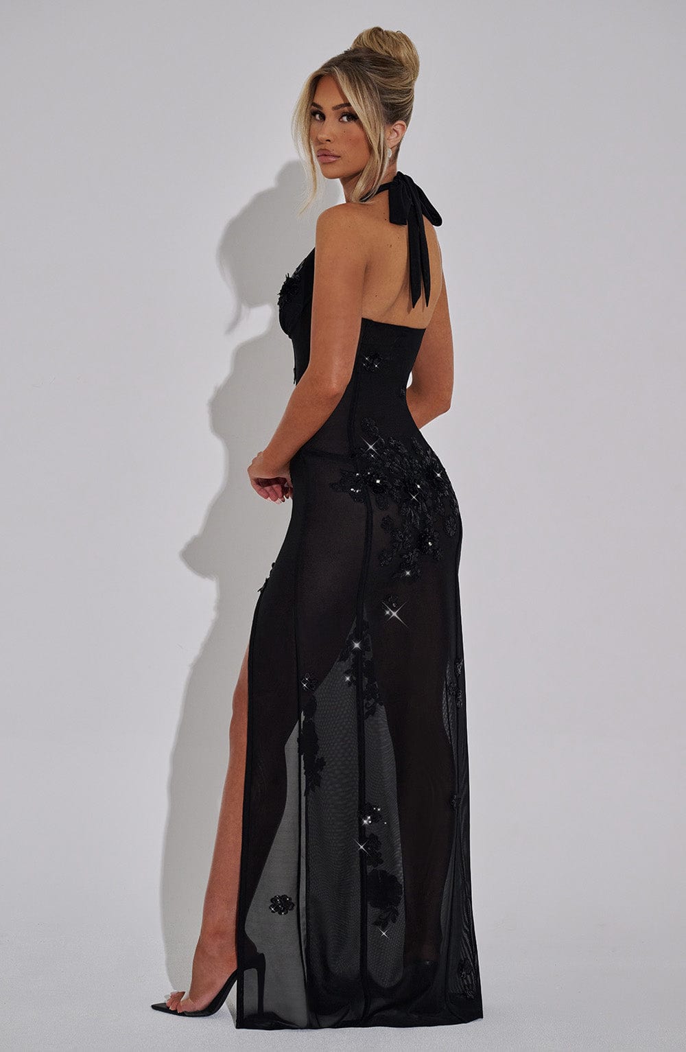 JACQUELINE MAXI DRESS - BLACK
