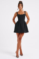 JANIYAH MINI DRESS - BLACK