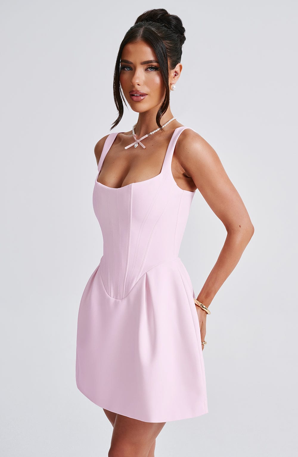 JANIYAH MINI DRESS - BLUSH