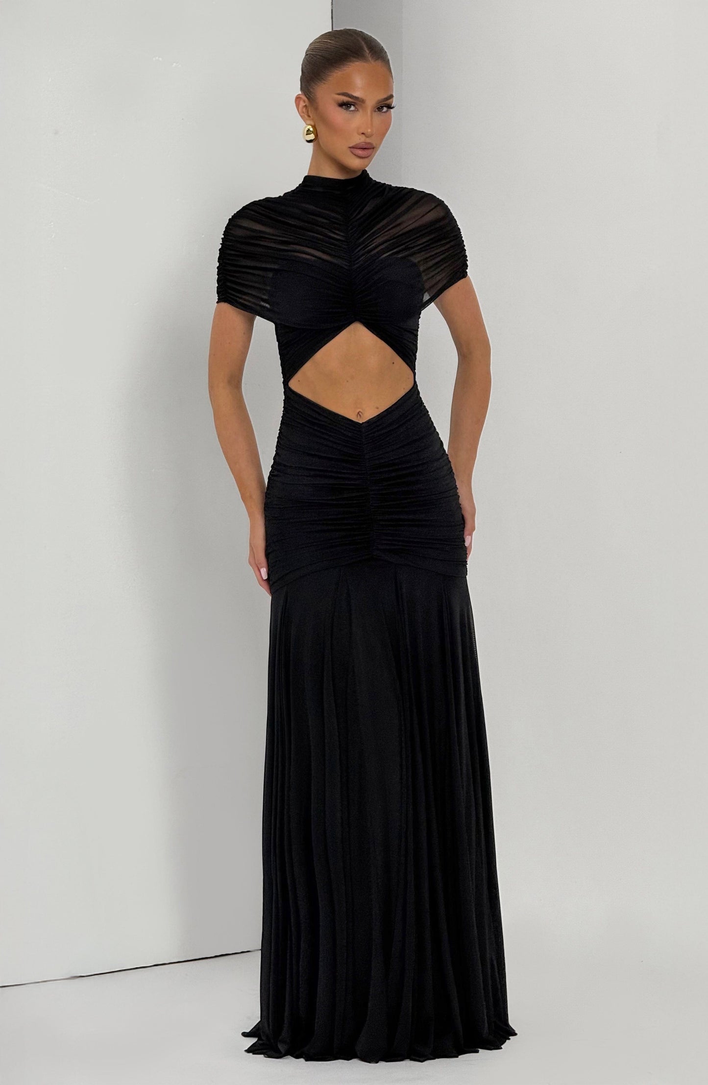 JAYA MAXI DRESS - BLACK