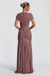 JAYA MAXI DRESS - DUSTY ROSE