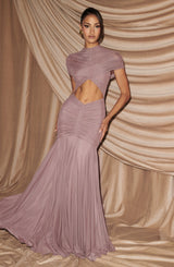 JAYA MAXI DRESS - DUSTY ROSE