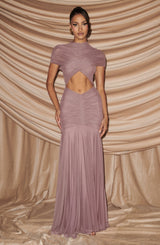 JAYA MAXI DRESS - DUSTY ROSE