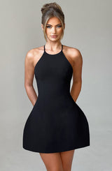 JAYNE MINI DRESS - BLACK