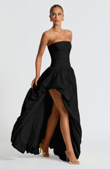 JILLIAN MAXI DRESS - BLACK