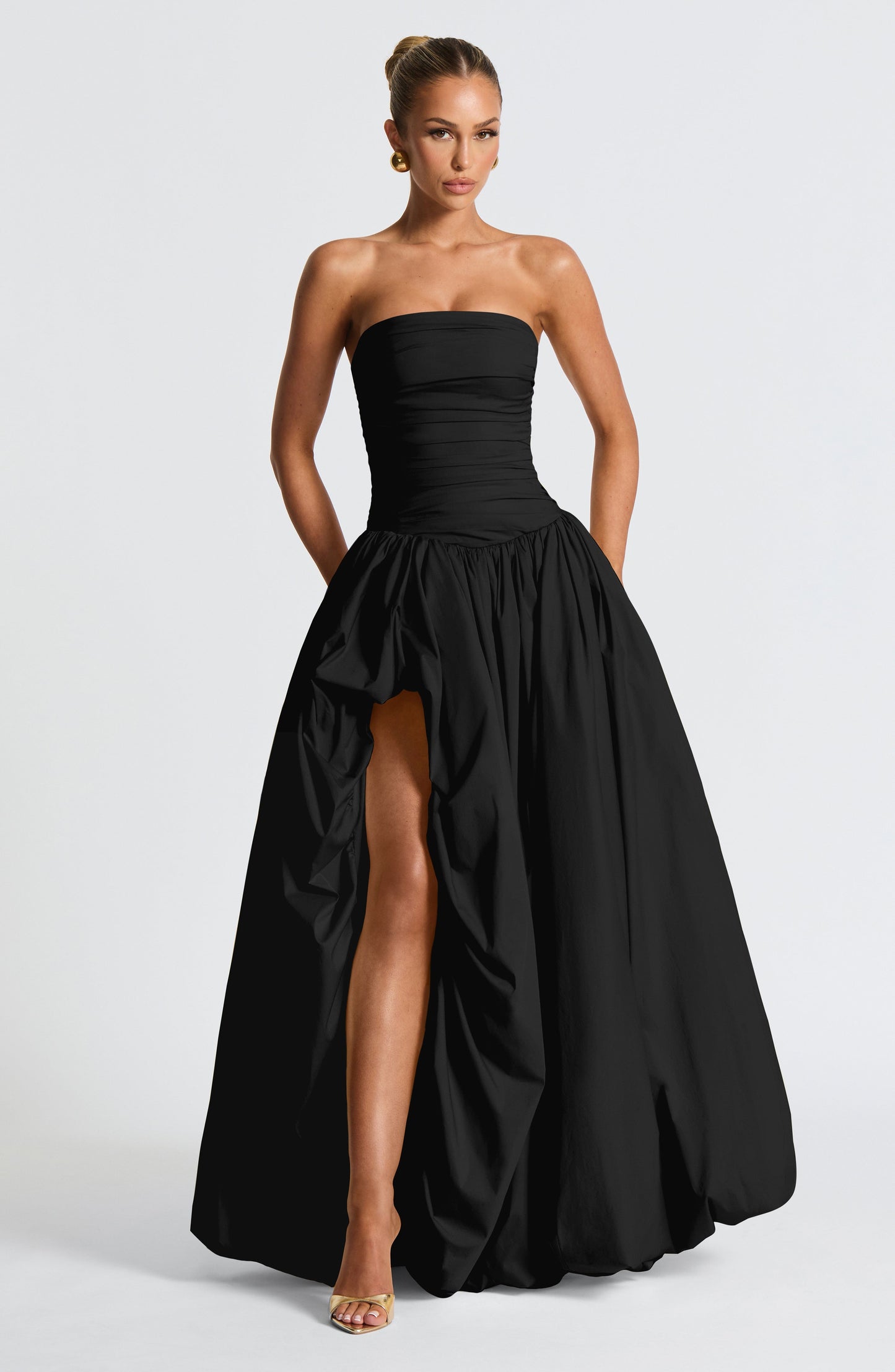 JILLIAN MAXI DRESS - BLACK