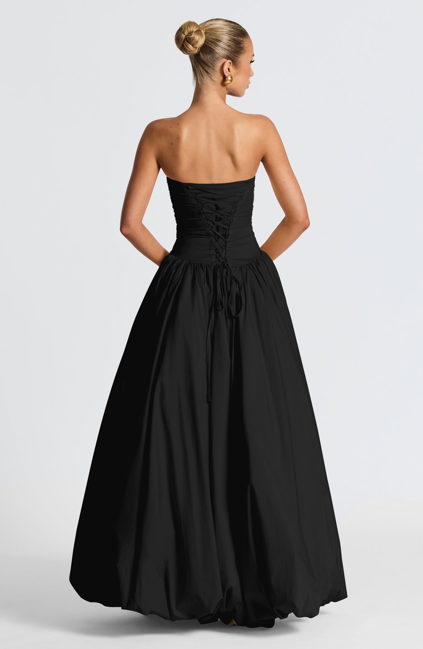 JILLIAN MAXI DRESS - BLACK
