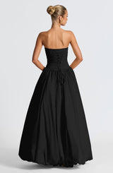 JILLIAN MAXI DRESS - BLACK