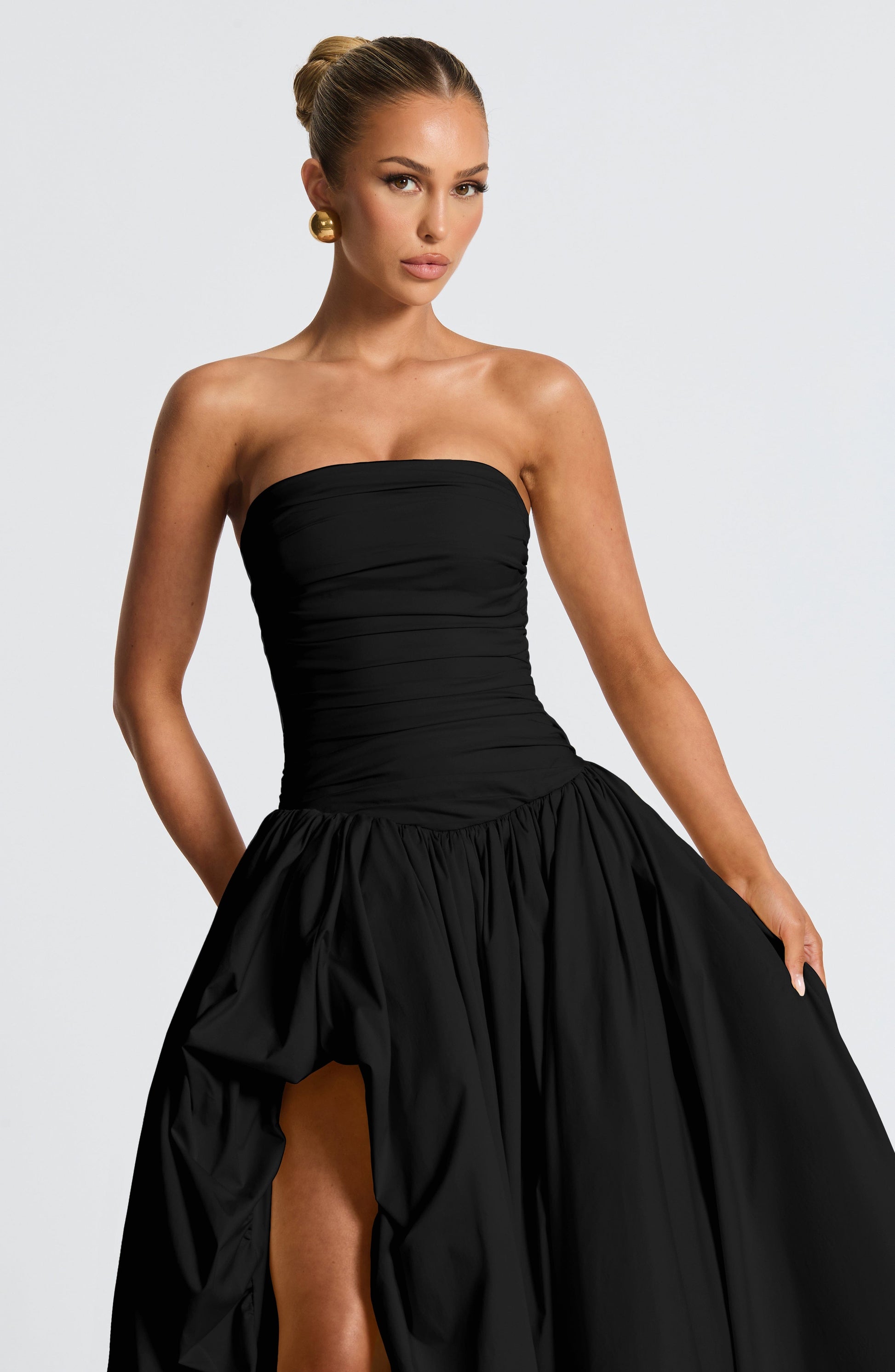 JILLIAN MAXI DRESS - BLACK