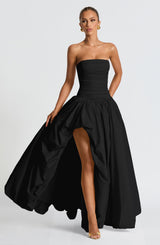 JILLIAN MAXI DRESS - BLACK