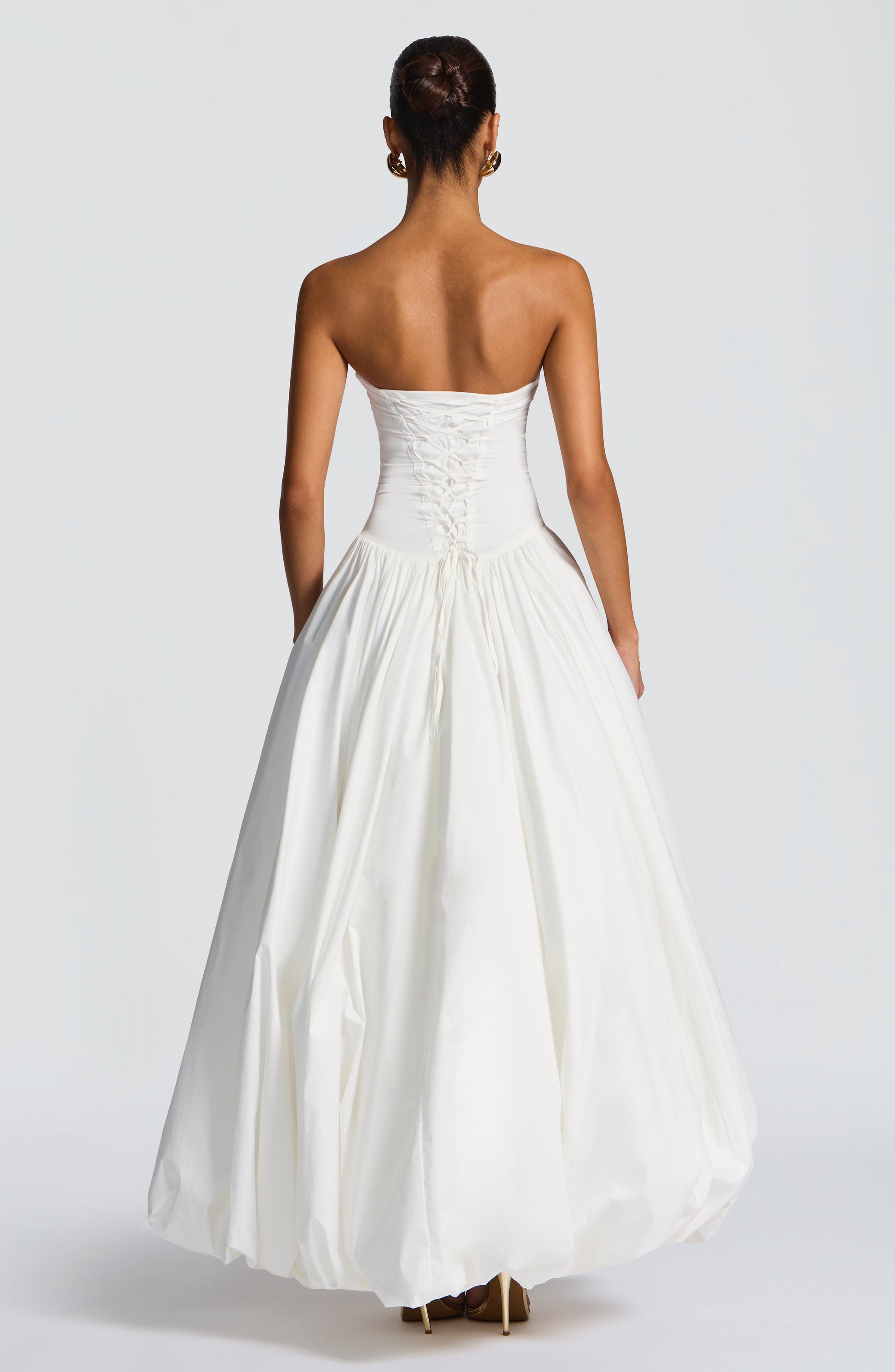 JILLIAN MAXI DRESS - IVORY