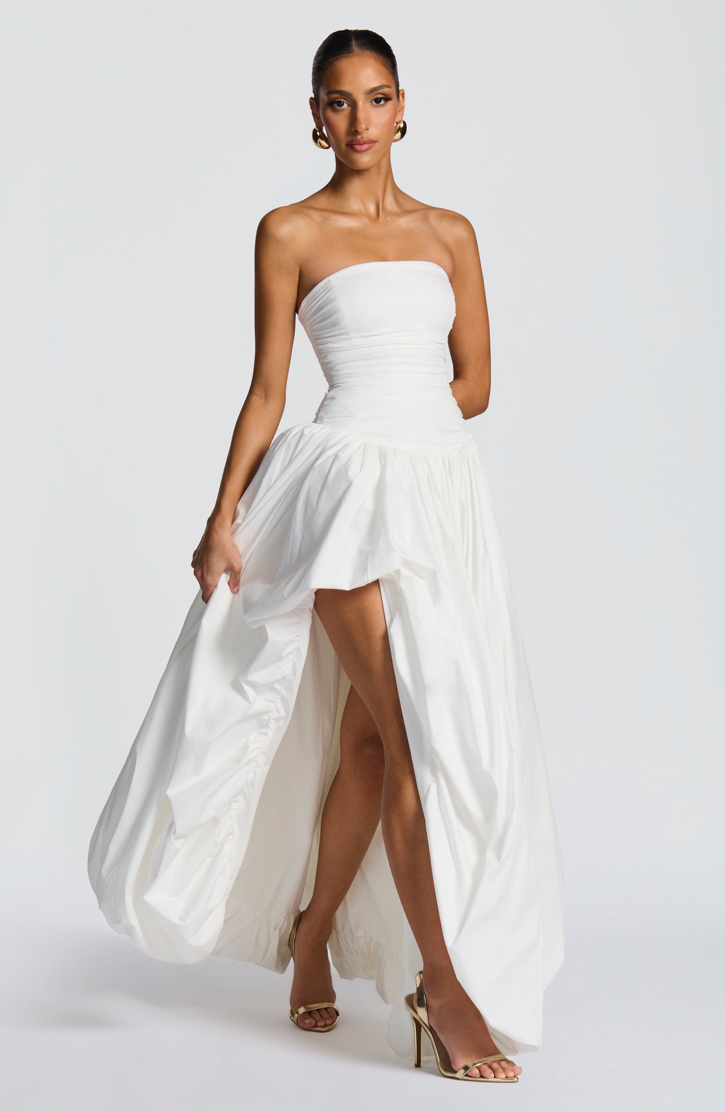 JILLIAN MAXI DRESS - IVORY