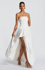 JILLIAN MAXI DRESS - IVORY